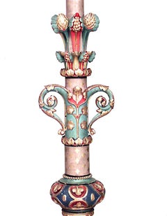 Gothic Style Altar Candlestick