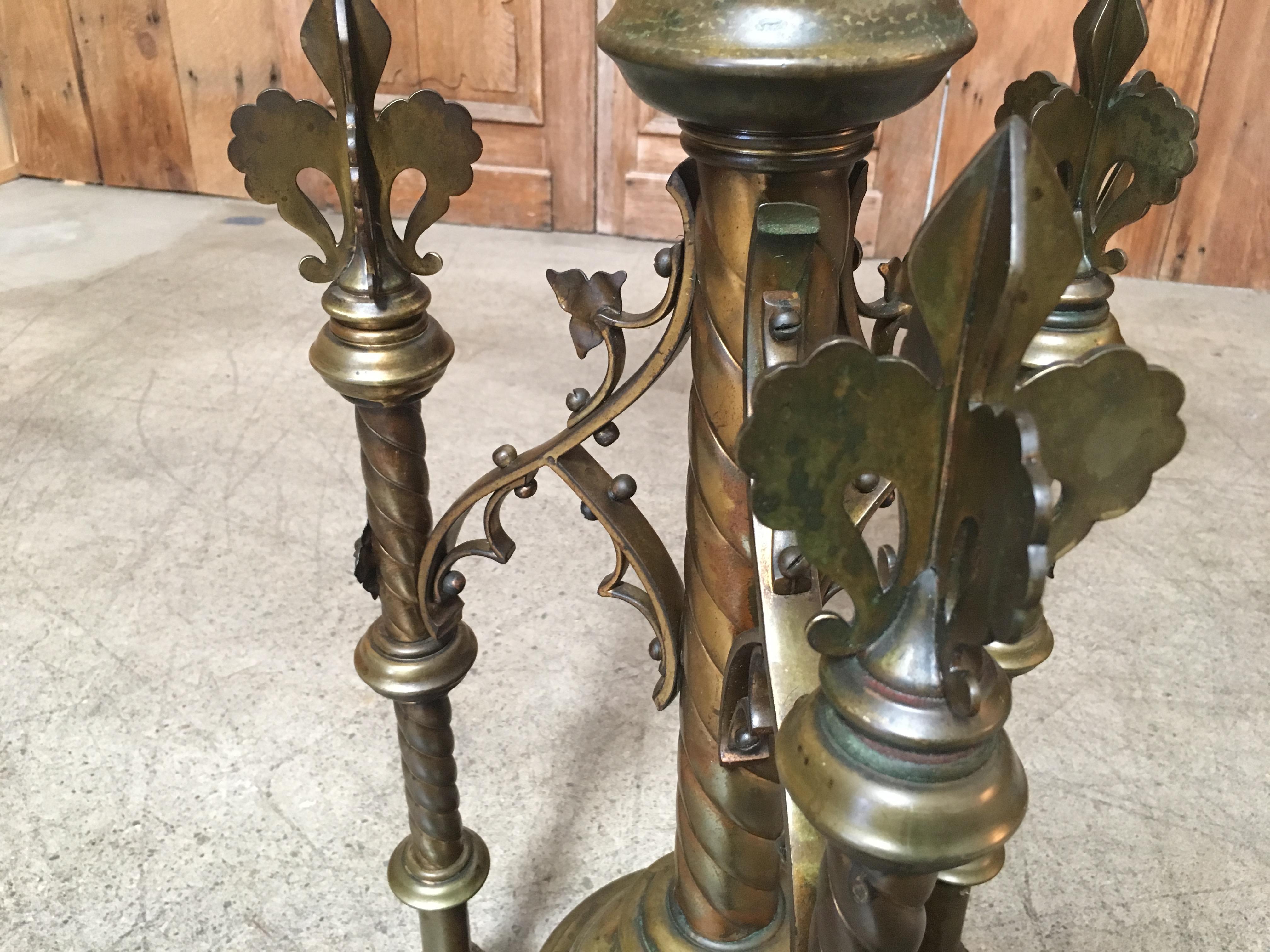 Gothic style Brass Lectern 5