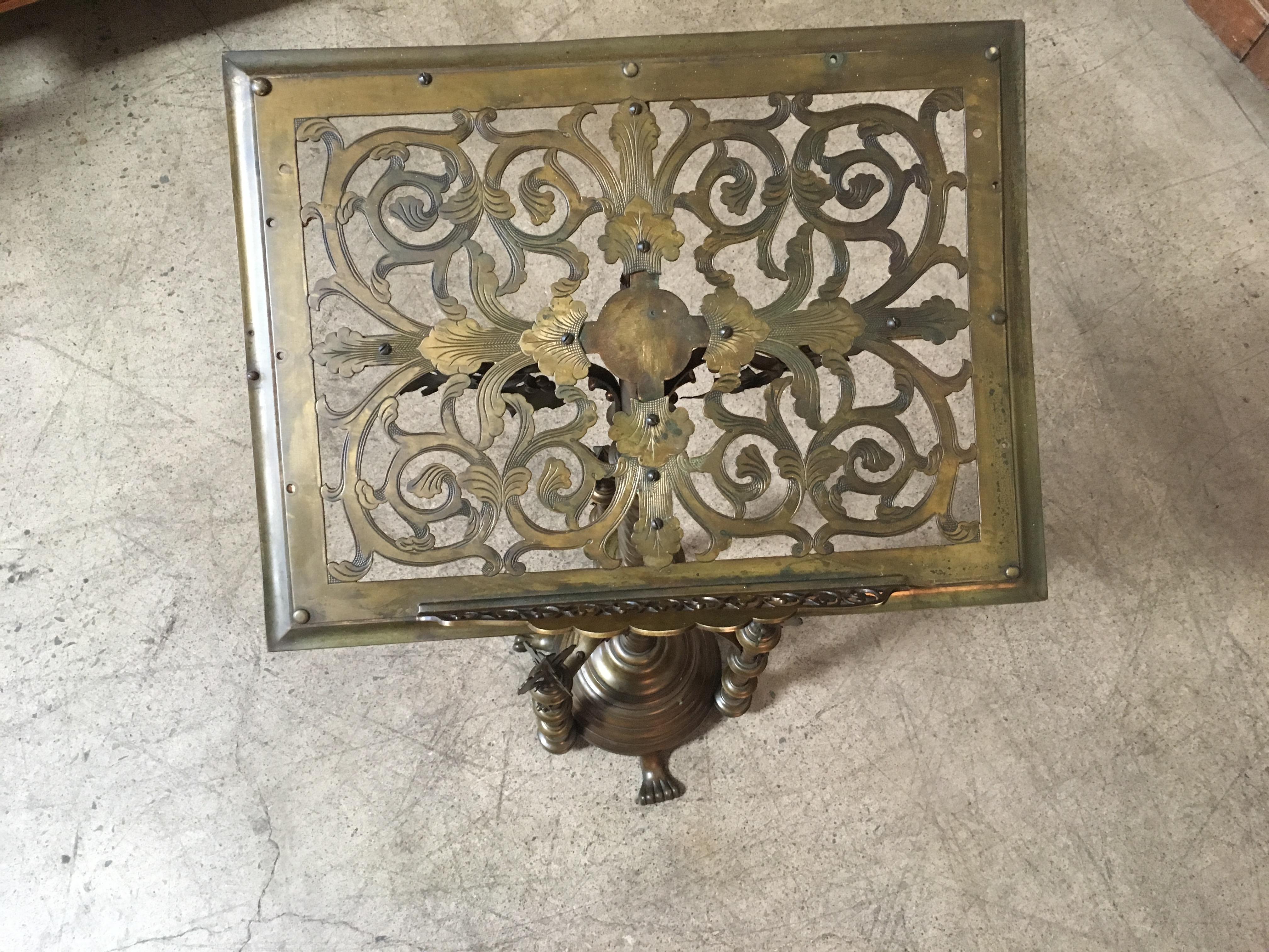 Gothic style Brass Lectern 11