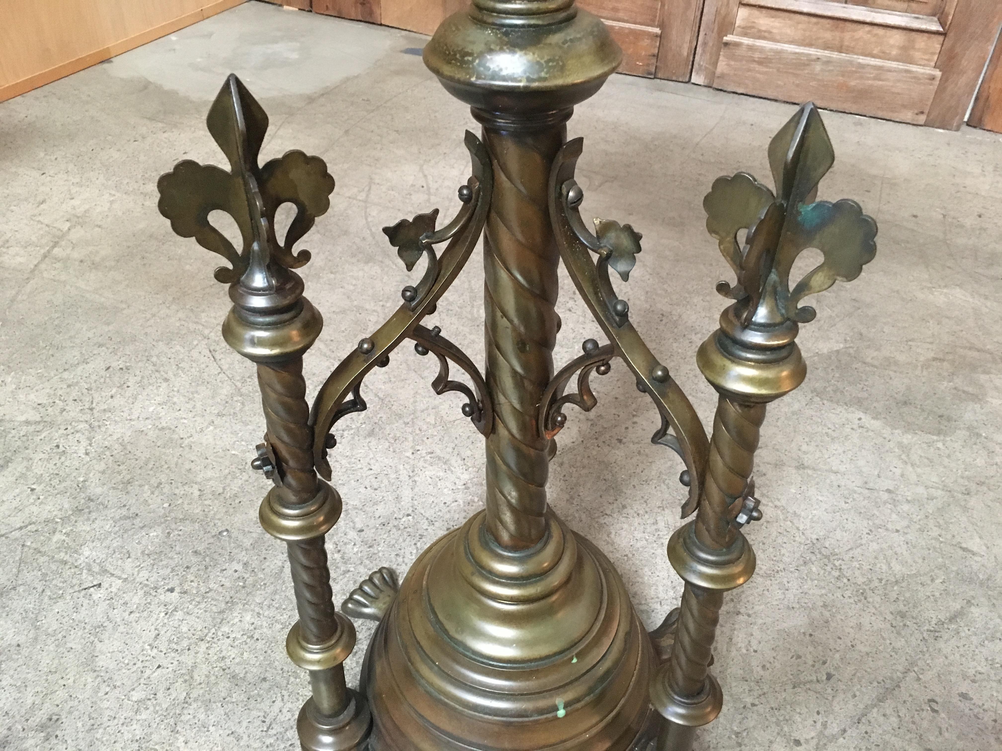 Gothic style Brass Lectern 1