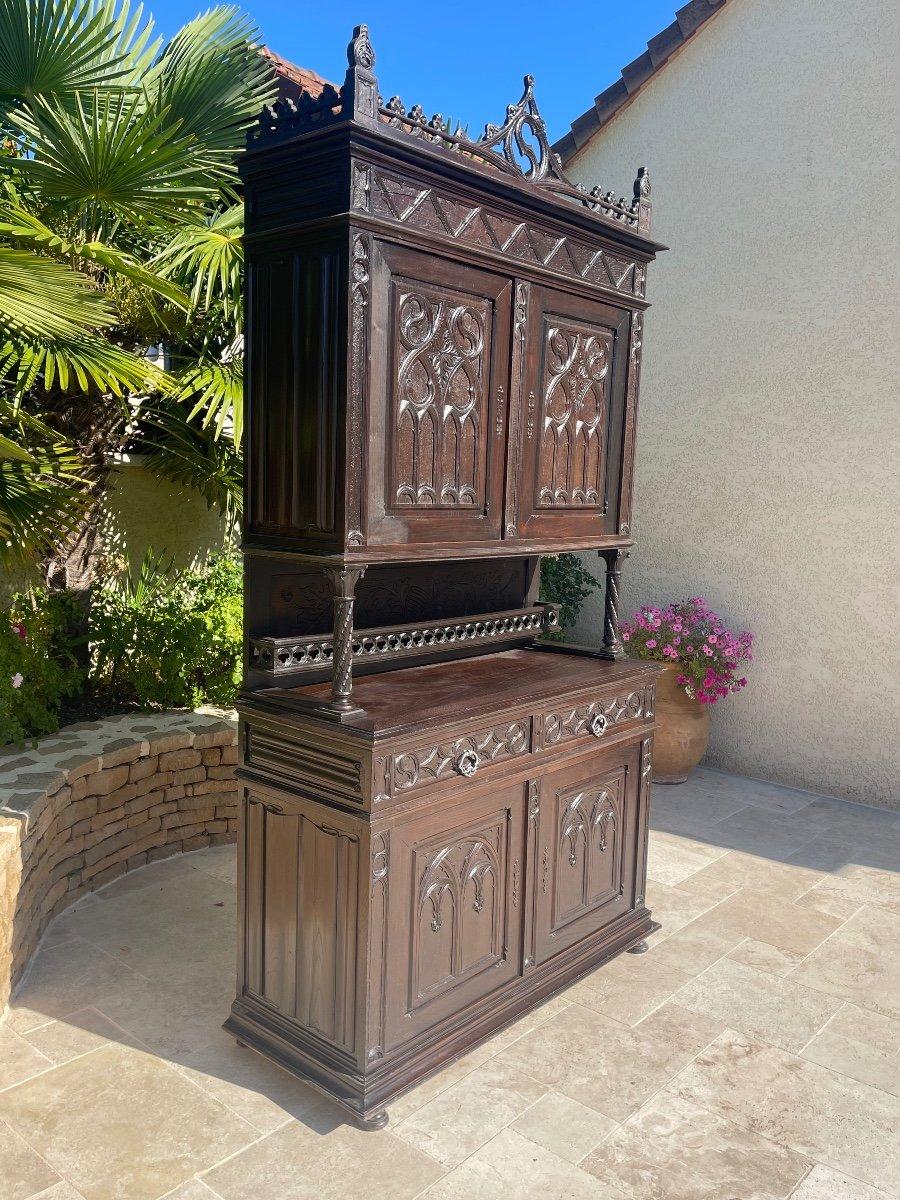 Buffet im gotischen Stil (19. Jahrhundert) im Angebot