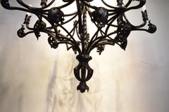 Gothic Style Iron Chandelier