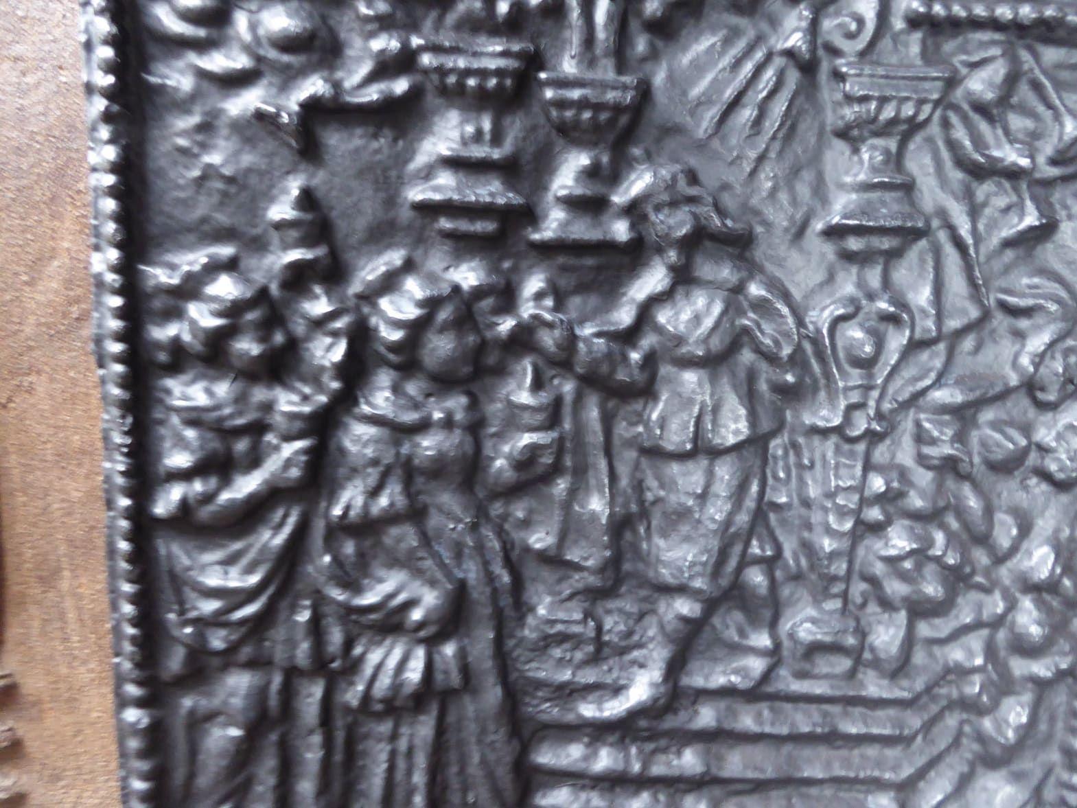 20th Century Gothic Style 'Religious Theme' Fireback / Backsplash For Sale
