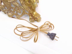 Gothic Style Vintage Brass Lamp