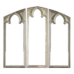 Gothic Window Frame Triptych