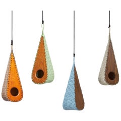 Gotinha brasilianisches zeitgenössisches holz-vogelhaus für draußen by Lattoog