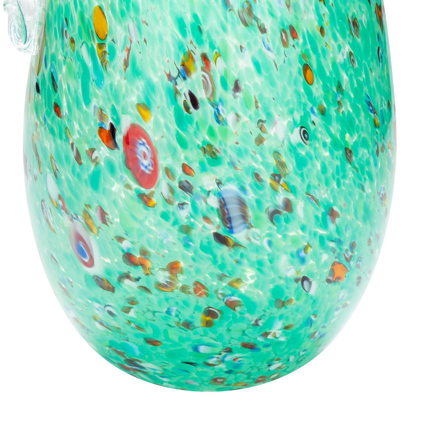 Contemporary GO.TO Sea Green Pitcher For Sale