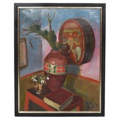 Gotsch Friedrich Karl '1900-1984' Painting, Still Life 1945