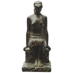 Gottfred Eickhoff Patinated Bronze Sculpture