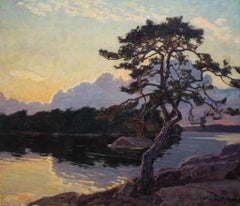 Evening in the Archipelago by Swedish Artist Gottfrid Kallstenius