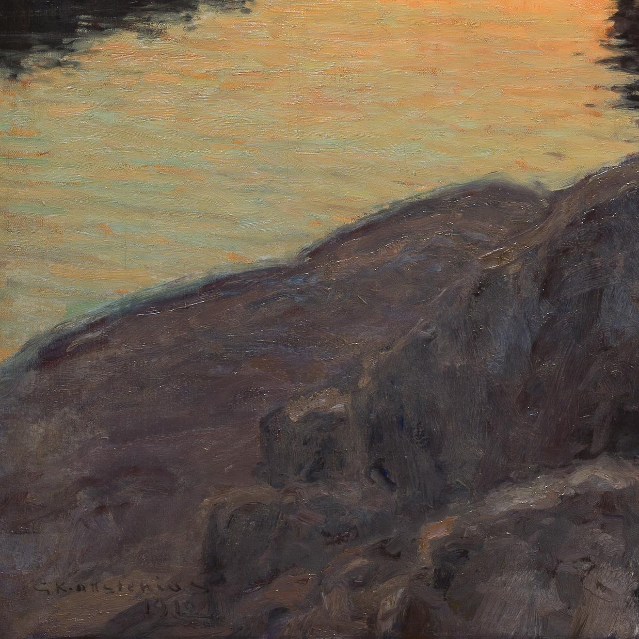 Vista da Månberget, Källvik (1912)u2028 in vendita 1