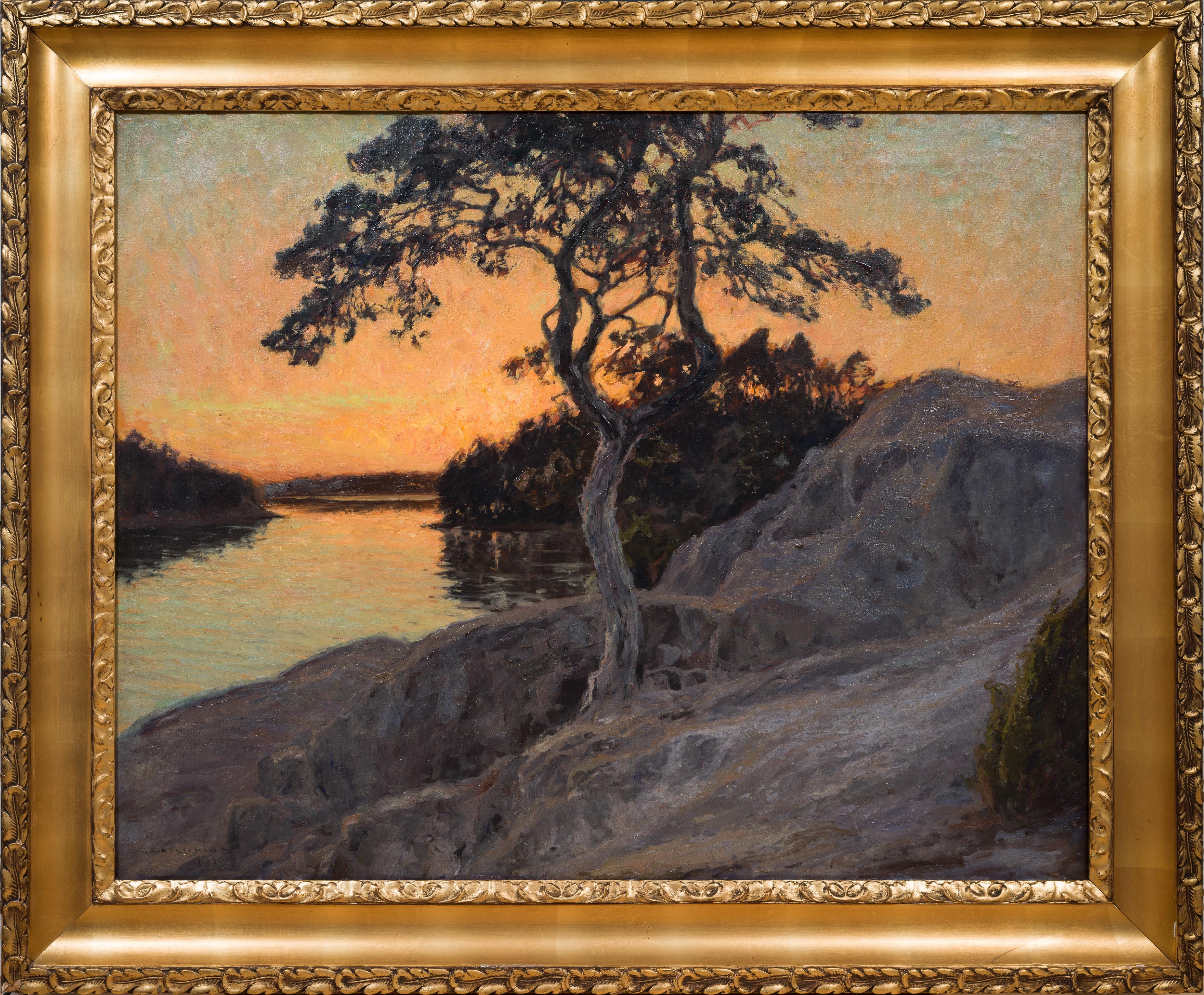 Vista da Månberget, Källvik (1912)u2028 in vendita 3