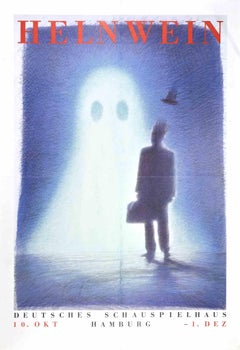 Deutsches Schauspielhaus Hamburg - Offset según Gottfried Helnwein - Años 70