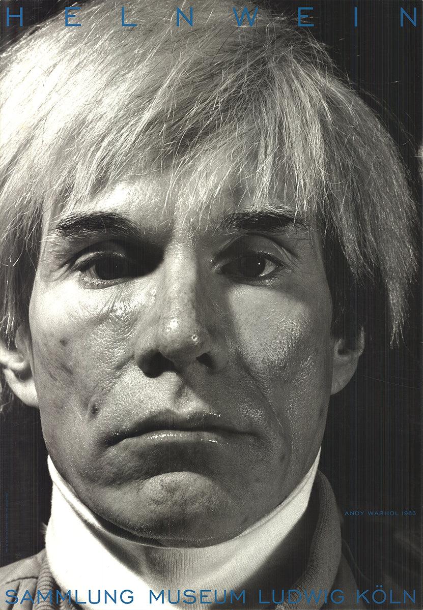 Gottfried Helnwein Portrait Print - 'Andy Warhol' 1992-