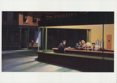 Gottfried Helnwein 'Boulevard of Broken Dreams II (Nighthawks)' 1992