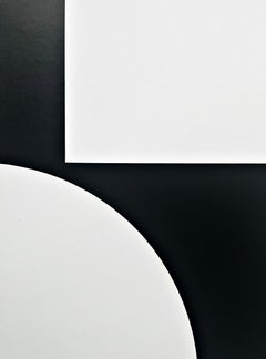 Gottfried Honegger, Black Concrete Geometric Abstract Composition