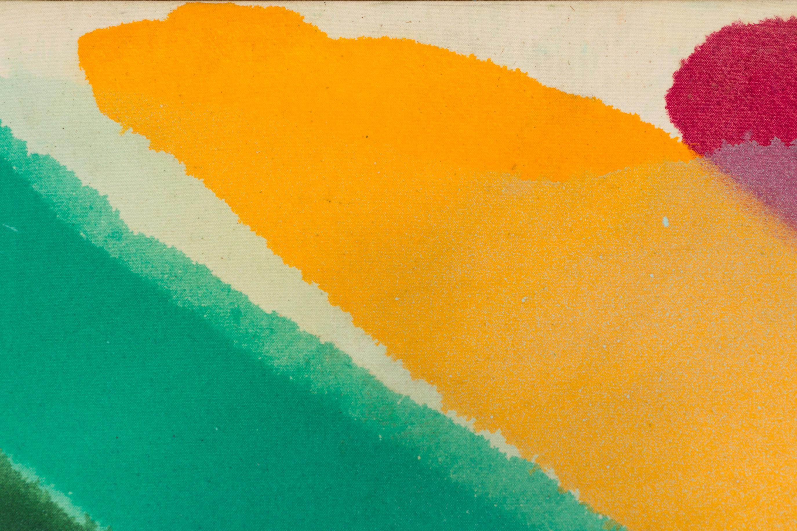 Senza titolo - Abstract Painting Blu di Gottfried Mairwöger