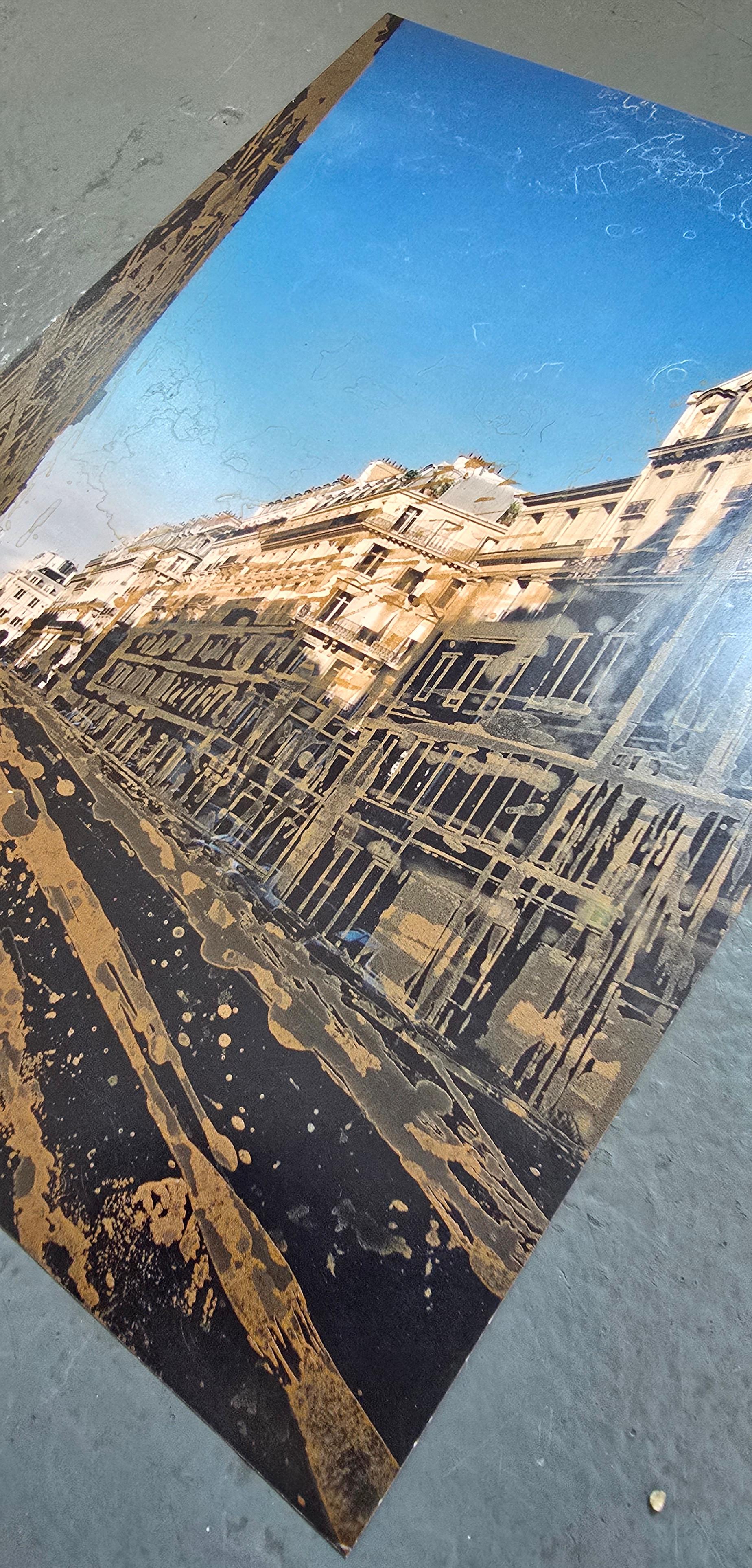 Place de Victoires, Paris, France (Collage, Cityscape, Iconic) For Sale 1