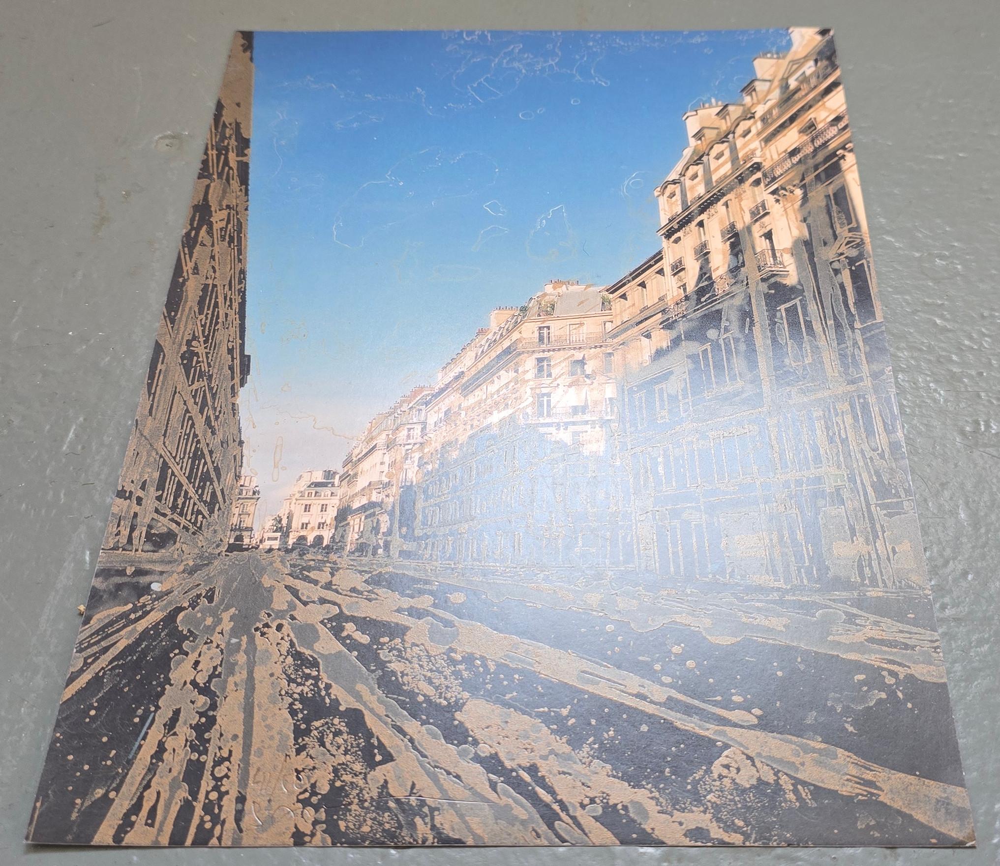Place de Victoires, Paris, France (Collage, Cityscape, Iconic) For Sale 4