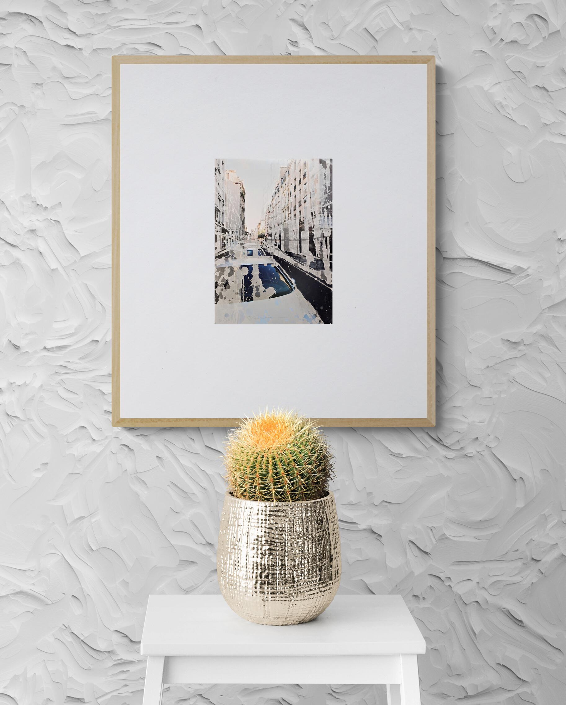 Rue de Rivoli, Paris, Frankreich (Collage, Stadtbild, Ikonisch) (Zeitgenössisch), Photograph, von Gottfried Salzmann