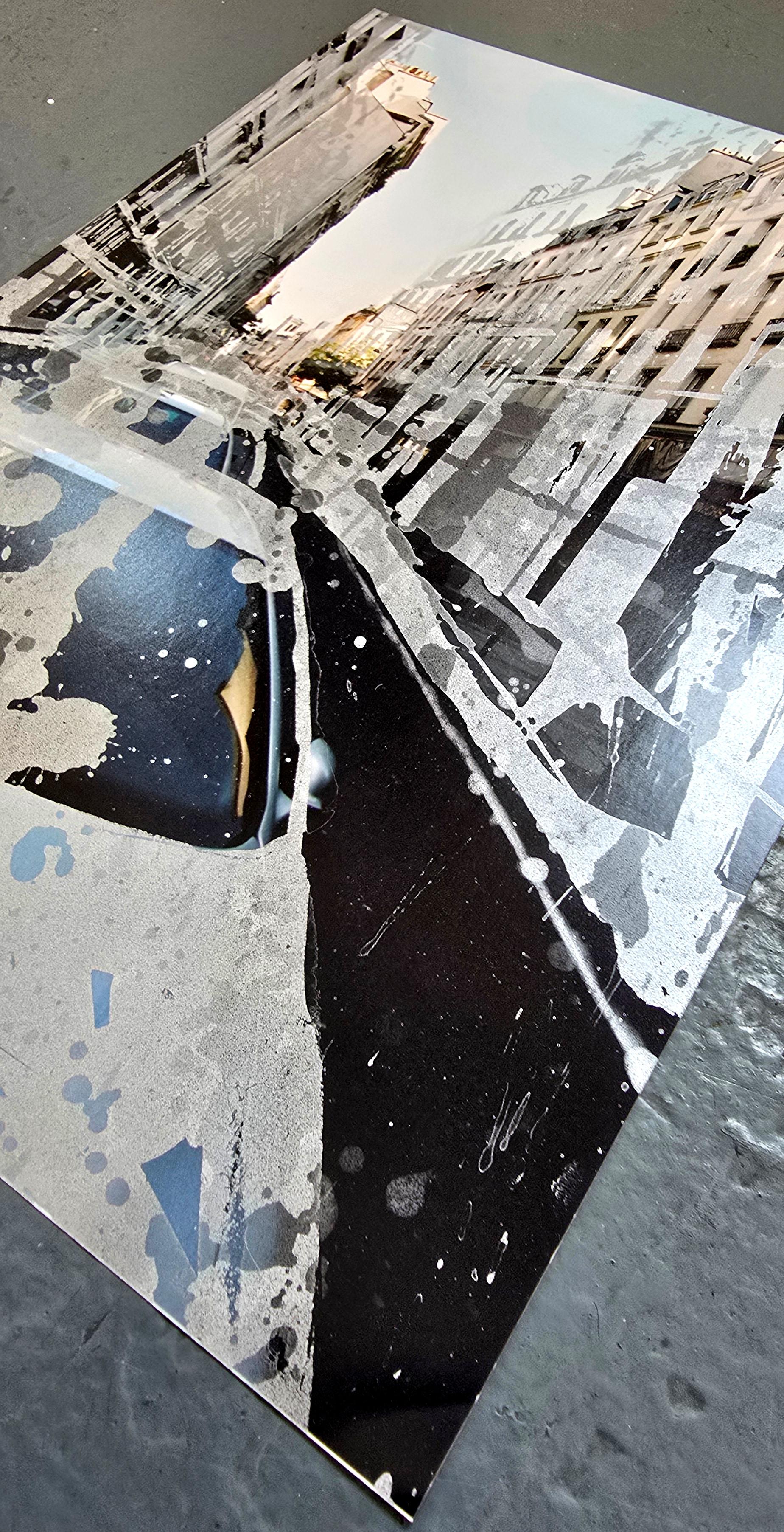 Rue de Rivoli, Paris, Frankreich (Collage, Stadtbild, Ikonisch) im Angebot 1