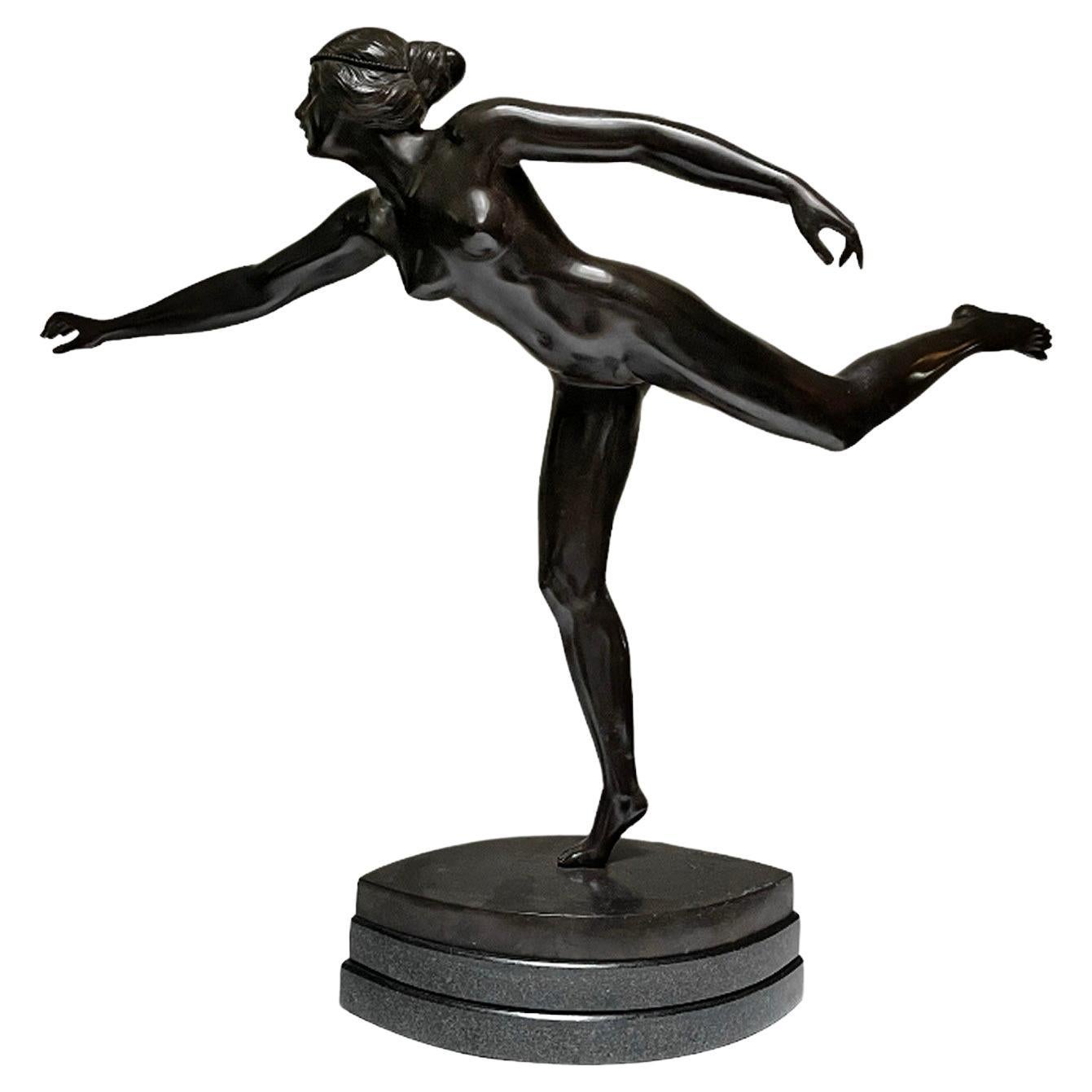 Gotthilf Jaeger, Bronze Dancing Girl