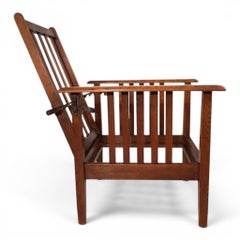 Göttinger Chair - Chaise Morris à fonction inclinable, Arts and Crafts, 1930