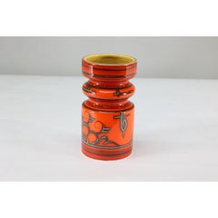 Gouda Holland. Mid-Century Flora Tokio vase model 915. Such vivid colours.