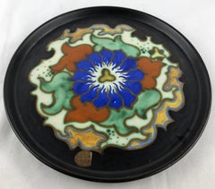 Gouda Pottery Art Nouveau Decorative Plate/Dish, Holland