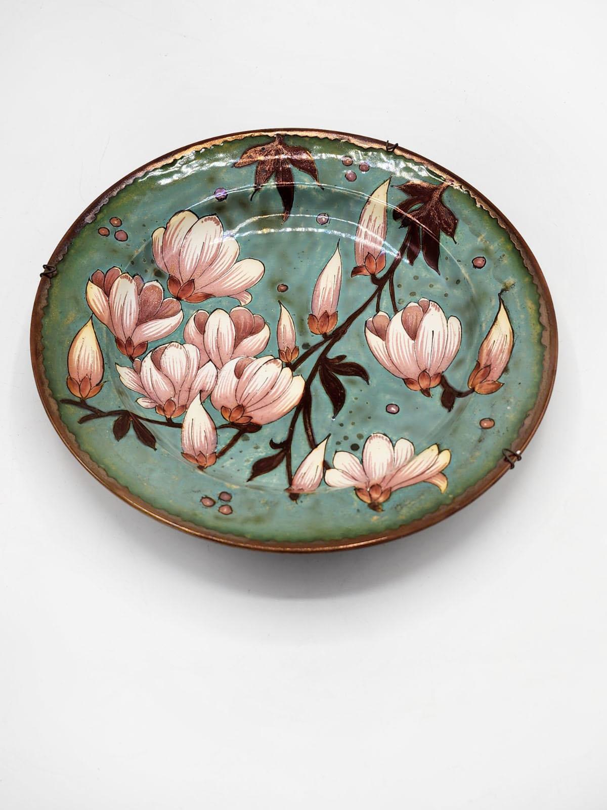 Olandese Piatto olandese vintage di Gouda Pottery in vendita