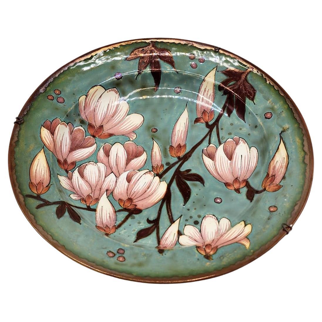 Plato holandés vintage de Gouda Pottery