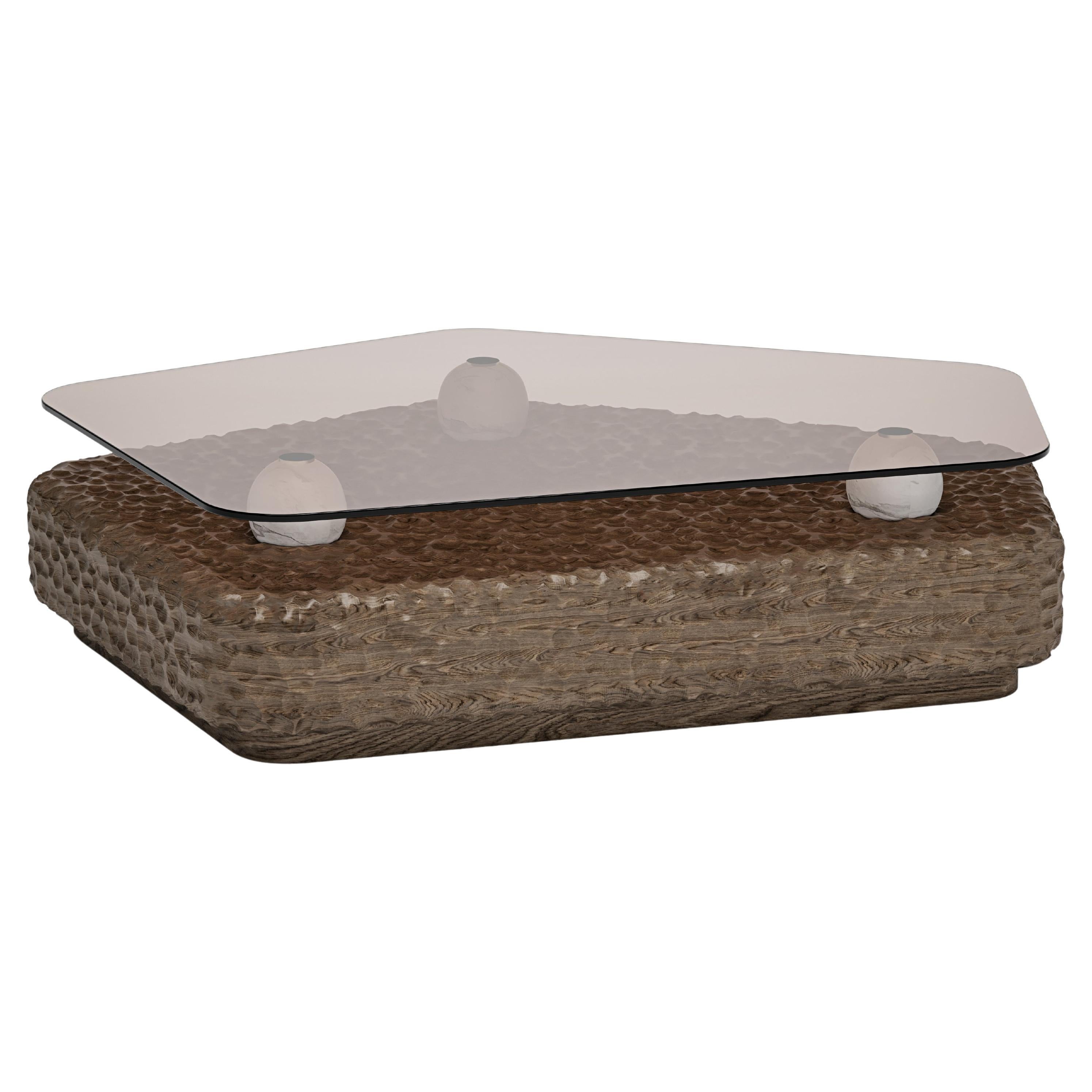 Gougen Coffee Table, Chocolate For Sale