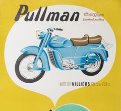 Gouju Amalric, Original Motocycle Poster, Pullman, Monet Goyon Koehler, 1956