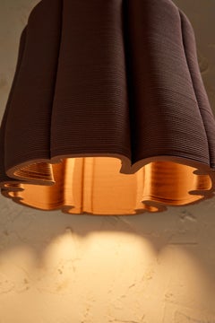 Gourd, 3d Printed Ceramic Clay, Contemporary Table Lamp by KERAMIK, Greece