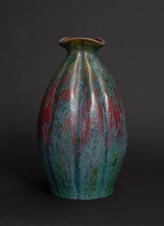 Jarrón de gres Art Nouveau Pierre-Adrien Dalpayrat