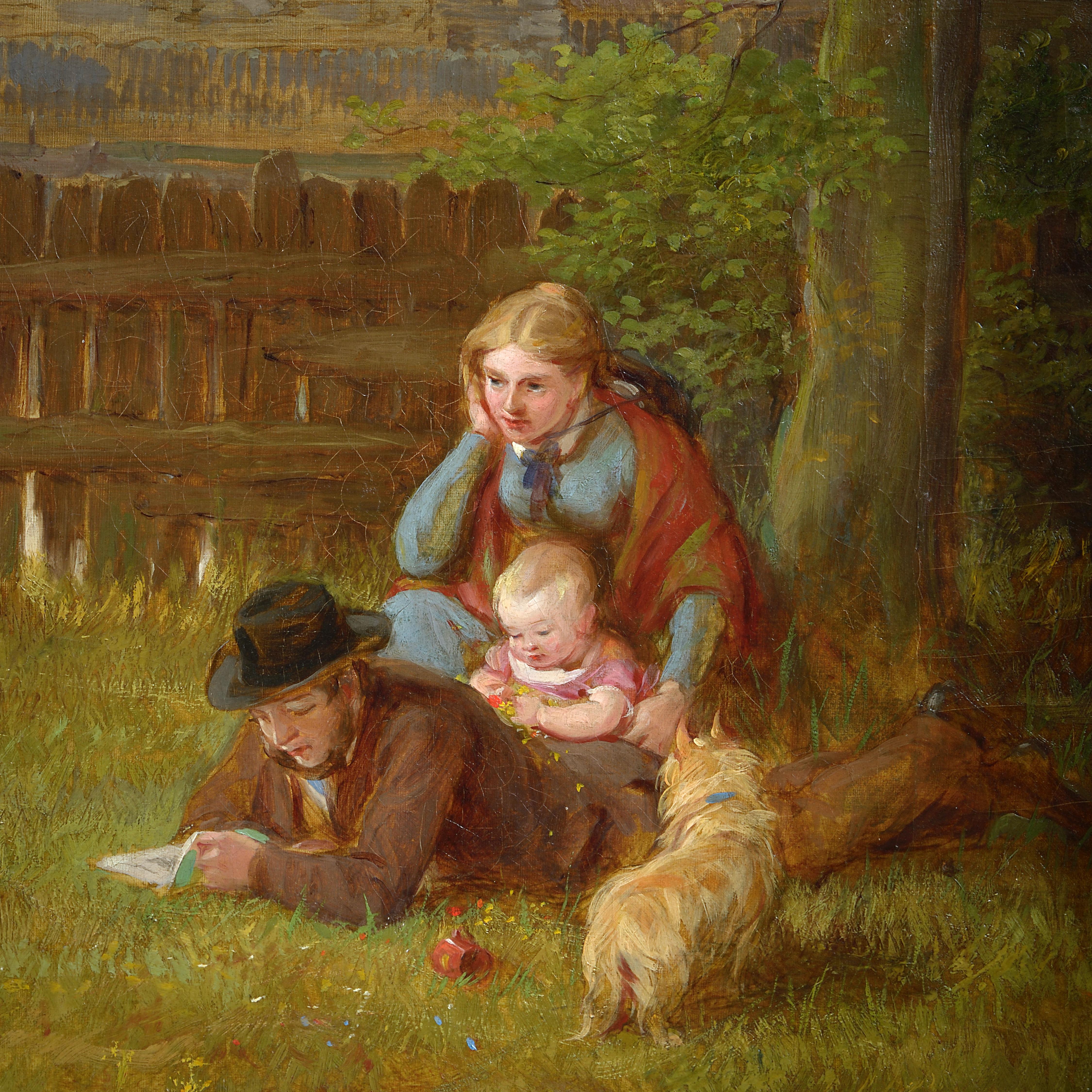GOURLAY STEELL R.S.A. (1819-1894)

EIN TAG DER RUHE

Signiert und datiert Gourlay Steell R.S.A. Pinxt 1871

Gourlay Steell, der in Edinburgh lebte und starb, war der Nachfolger von Sir Edwin Landseer als offizieller Tiermaler von Königin