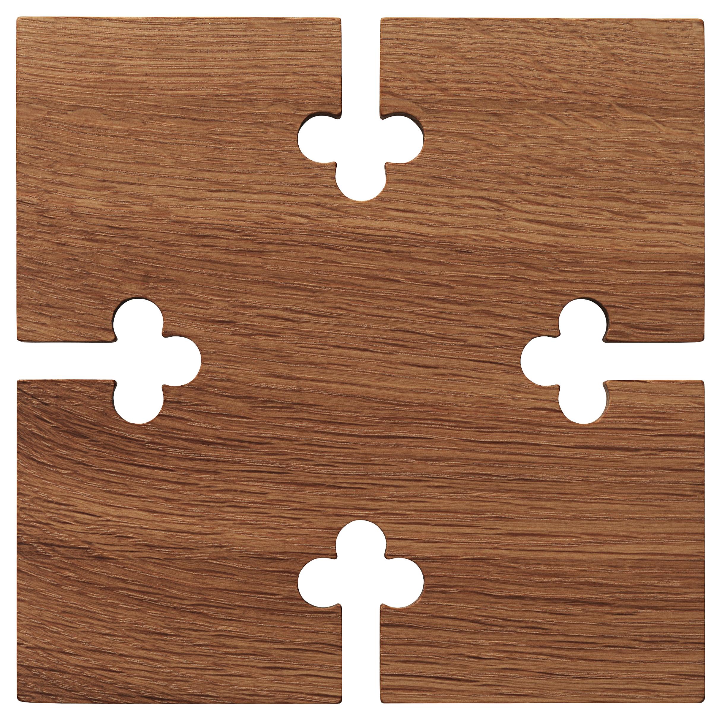 Gourmet Square Wood Trivet, by Gunnar Cyren from Warm Nordic