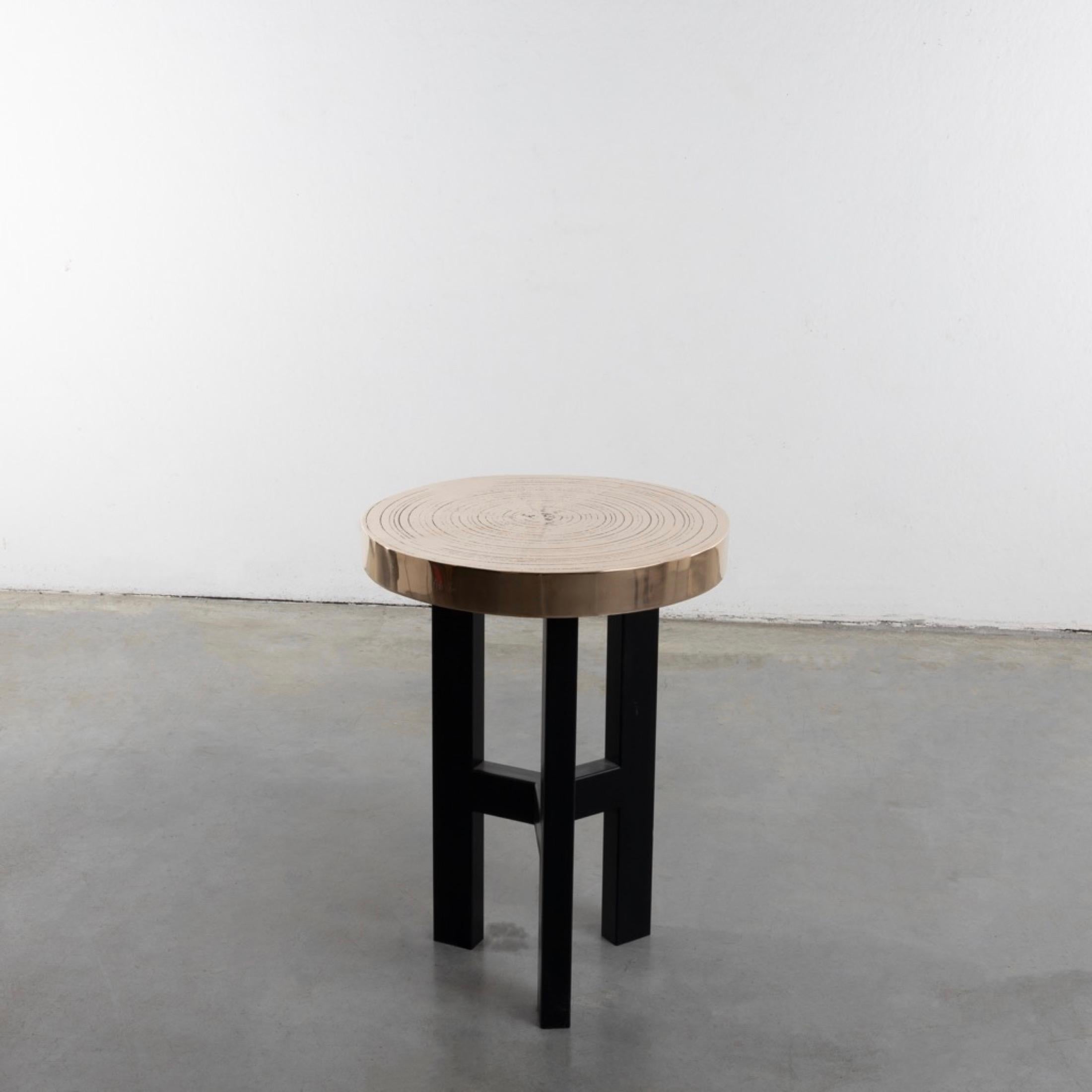 Belgian Goutte d’eau 'Teardrop' by Ado Chale, Pair of High Tables or Pedestal Tables
