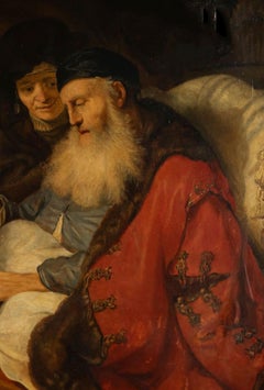 Govaert Flinck School (1615-1660) 17th Century "Isaac and His Sons"