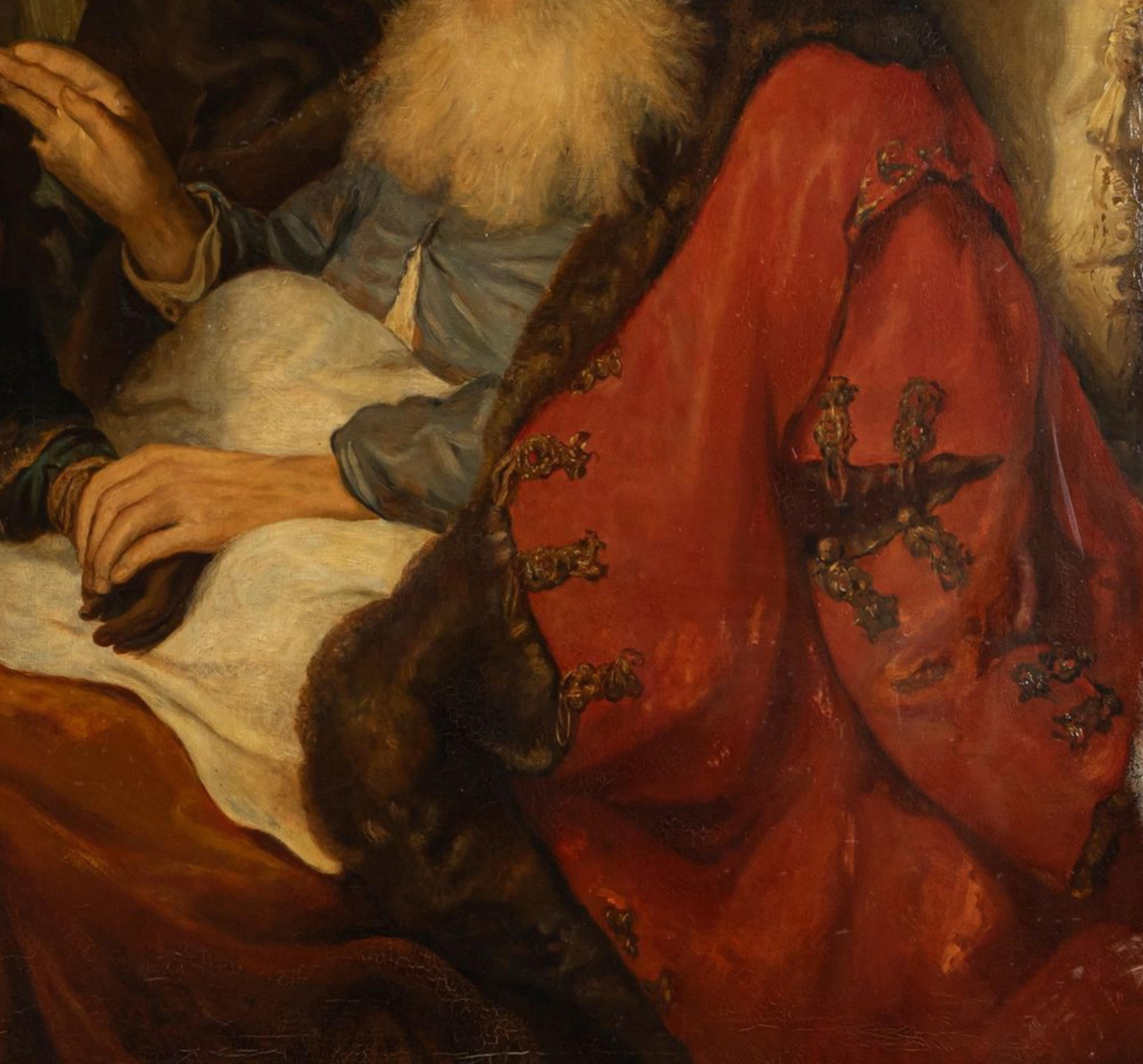 Oiled Govaert Flinck School (1615-1660) 17th Century 