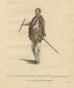 Governor of the Low Countries for the King of Spain in 1576, Jefferys, 1757