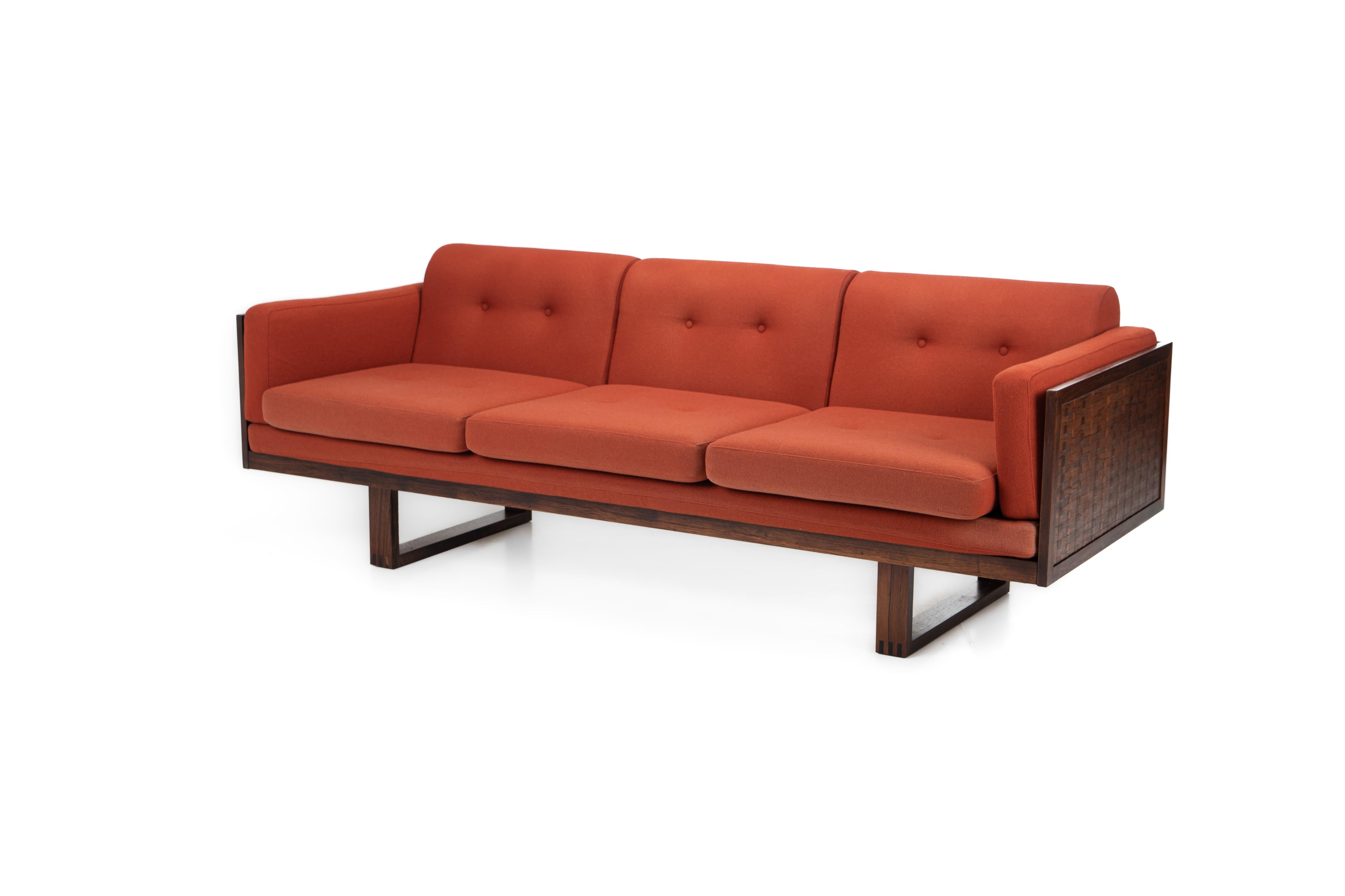 Mid-Century Modern Governor sofa by Poul Cadovius for France & Son, Denmark 1960s