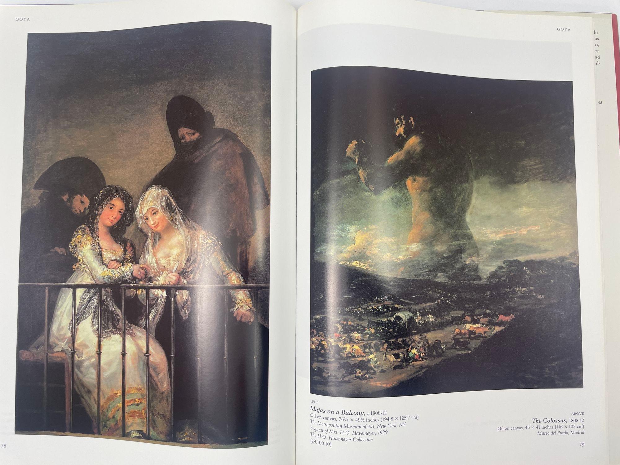 Goya Hardcover Book by Frank Milner 1st Ed. 1995 3
