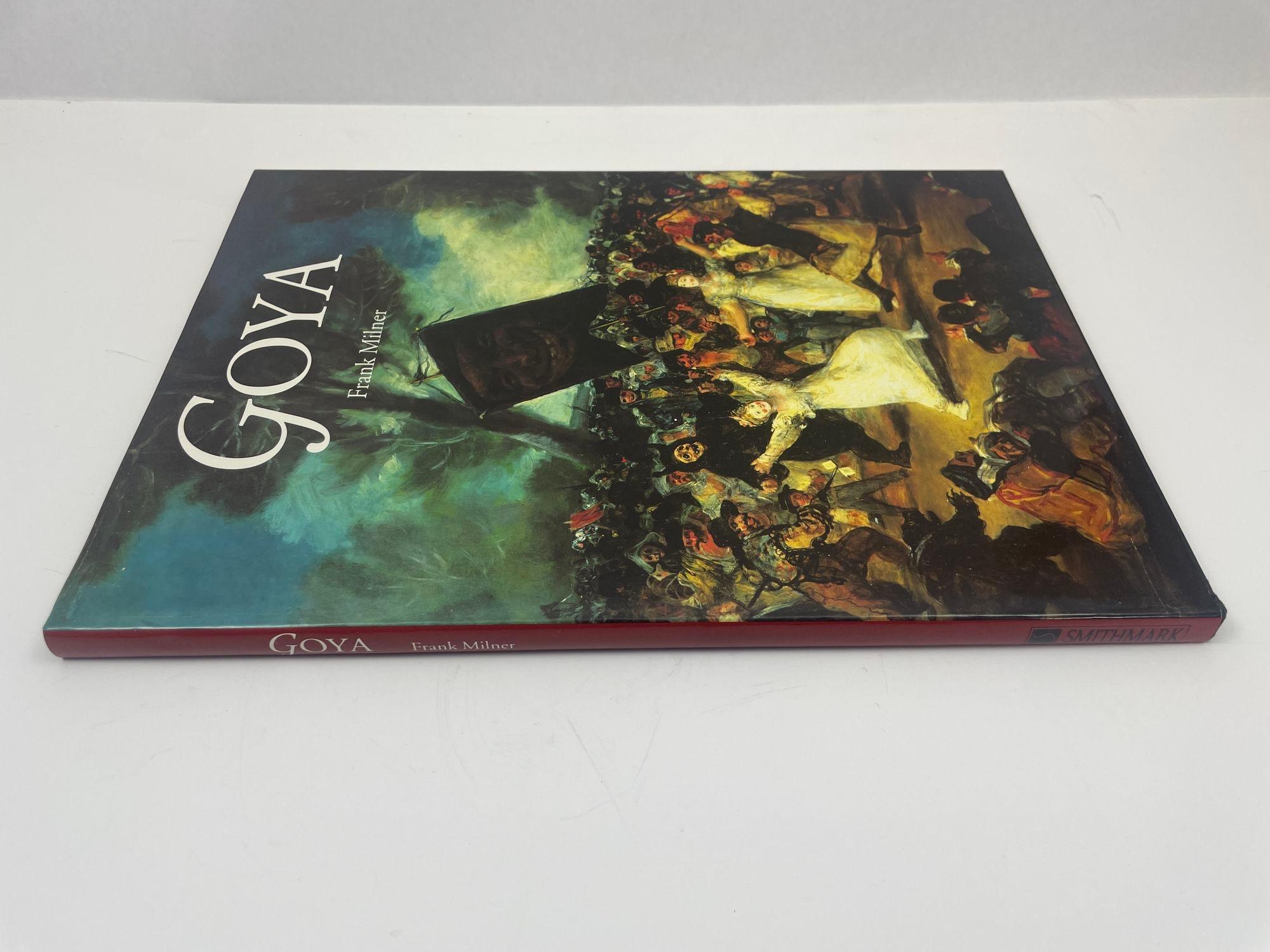 Goya Hardcover Book by Frank Milner 1st Ed. 1995 6