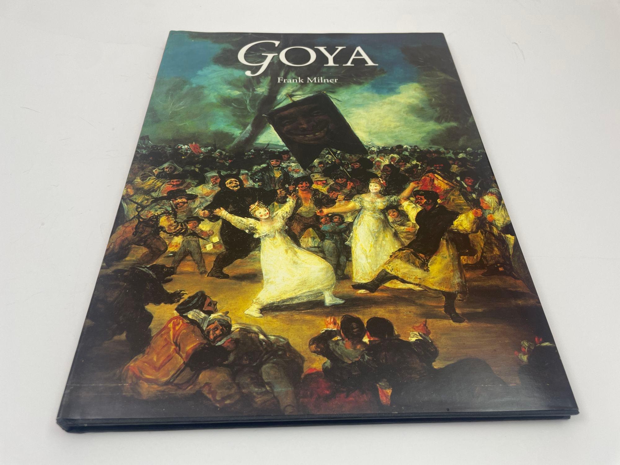 Goya Hardcover Book by Frank Milner 1st Ed. 1995 7