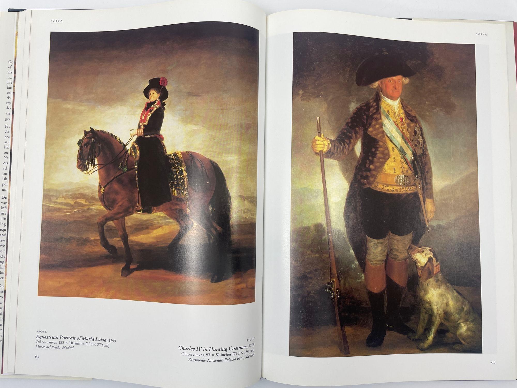 Goya Hardcover Book by Frank Milner 1st Ed. 1995 2