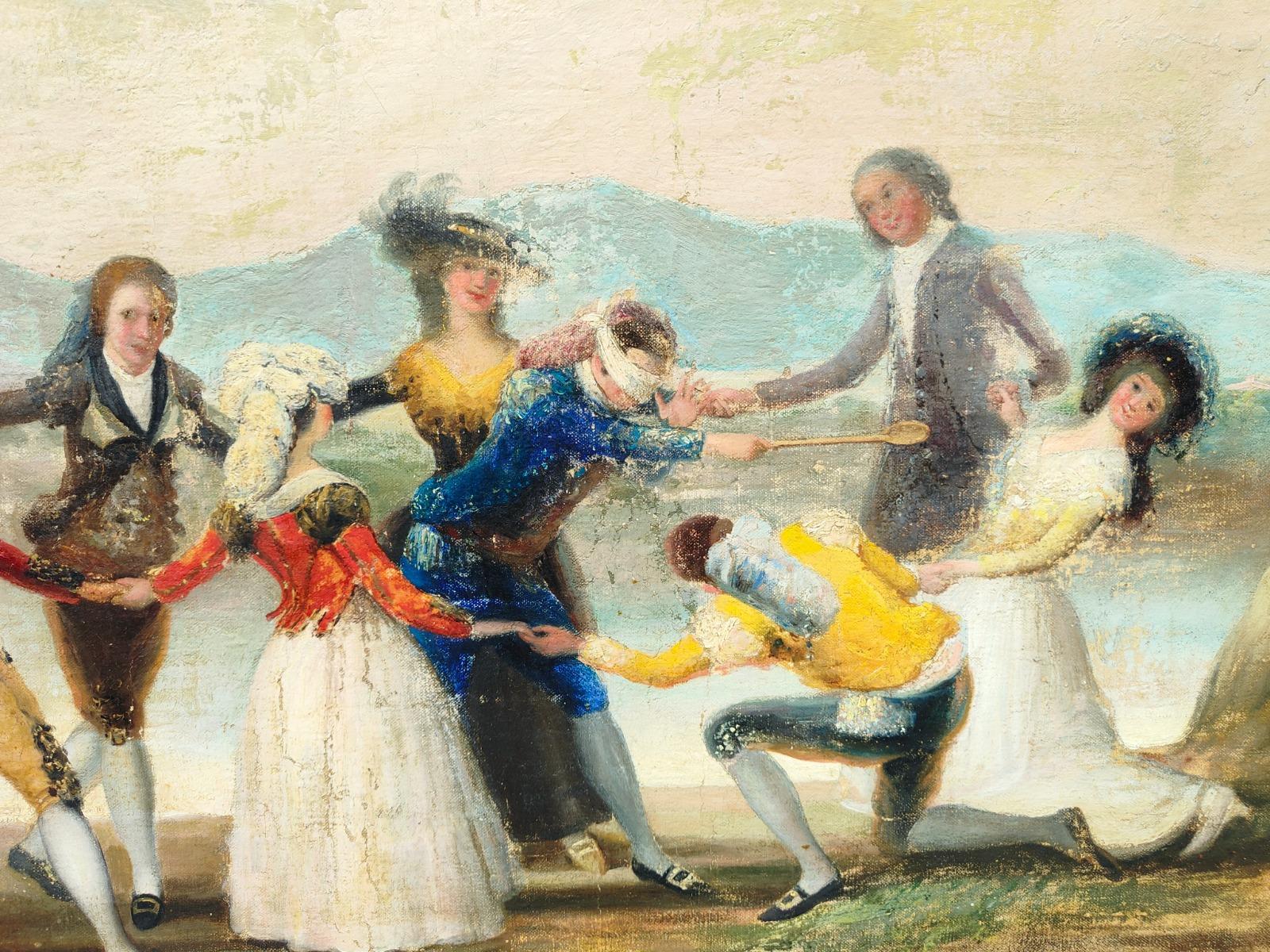 Olio su tela di Goya del XVIII secolo in vendita 1