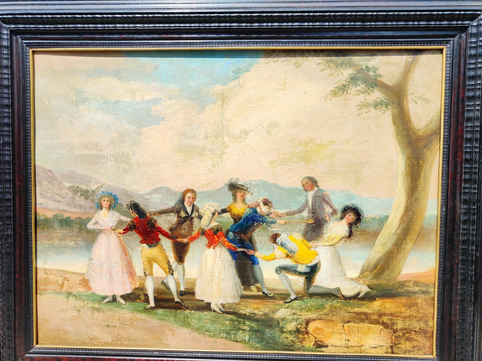 Goya Oil on Canvas from 18th Century For Sale 1