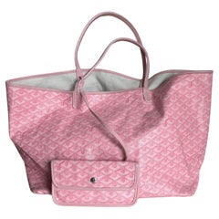 Goyard 2009 Special Edition Pink Saint Louis GM Large Tote
