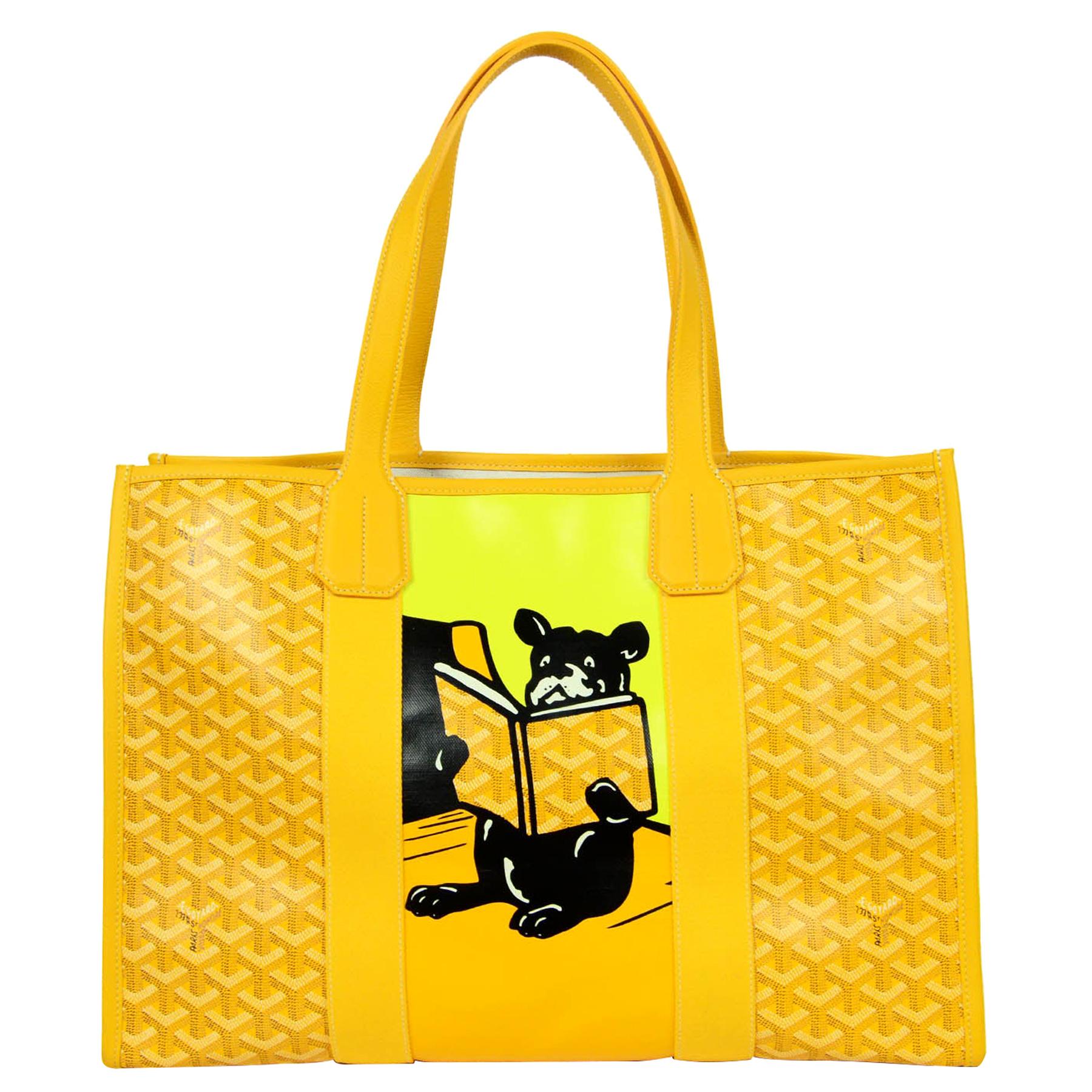 Goyard tote bag vi let MM French bru dog PVC VILLETMMLTY12CL12X GOYARD bag  dog : Real Yahoo auction salling